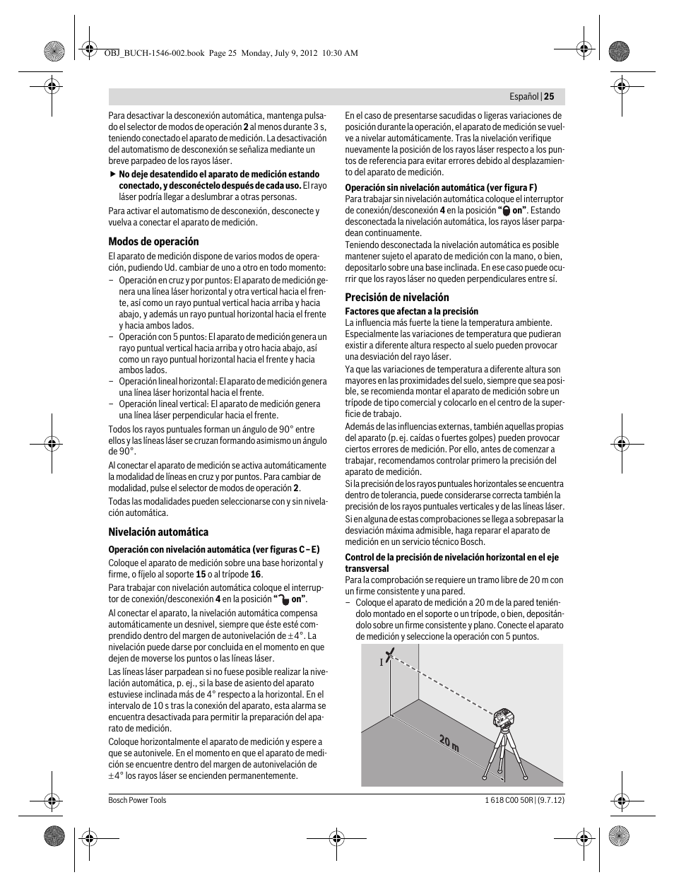 Bosch GCL 25 Professional User Manual | Page 25 / 190