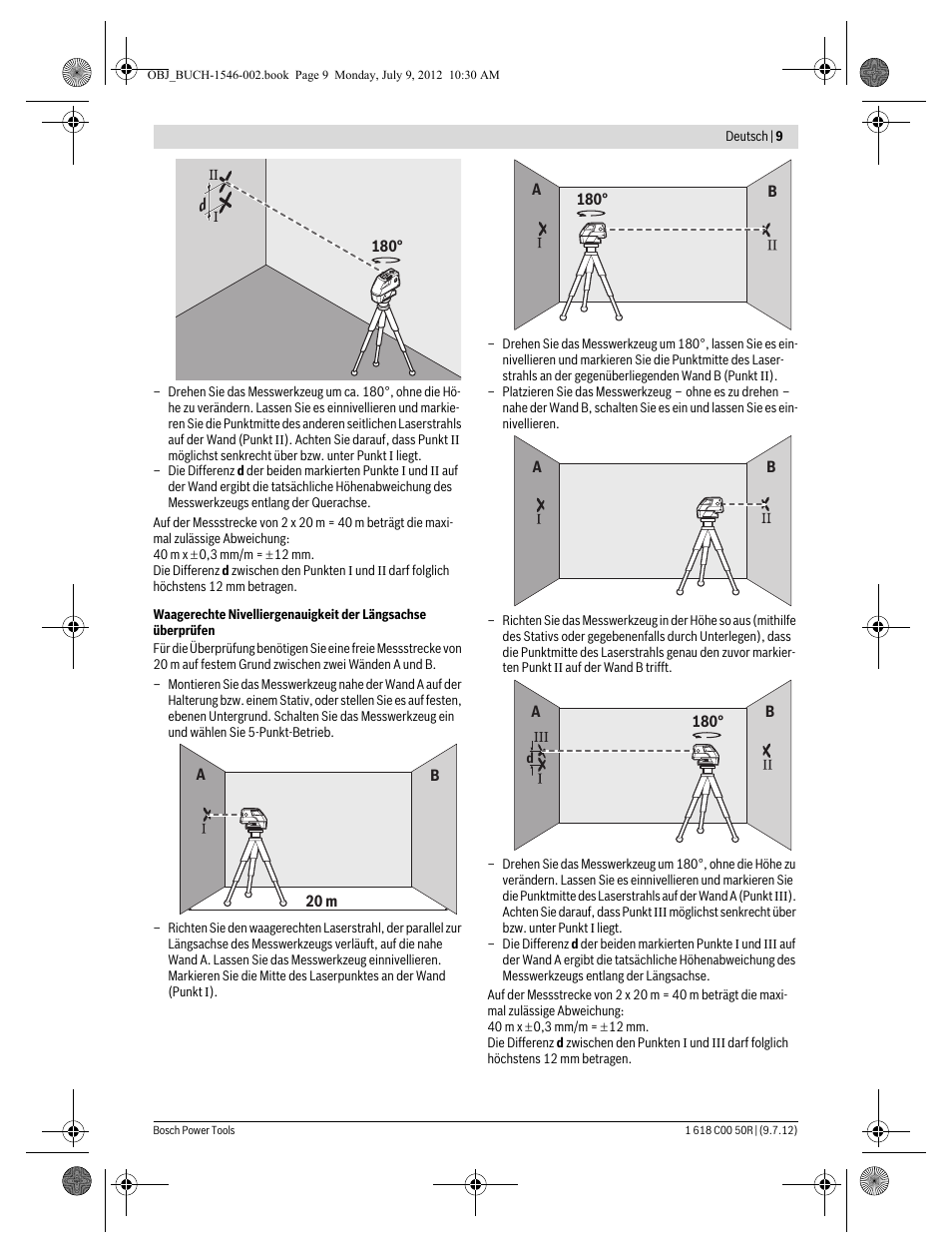 Bosch GCL 25 Professional User Manual | Page 9 / 190