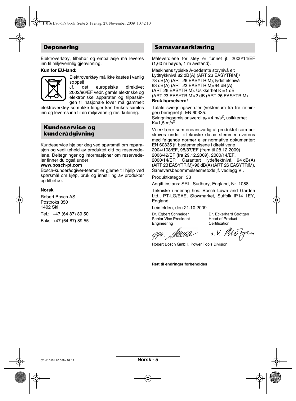 Bosch ART 23 EASYTRIM User Manual | Page 62 / 164