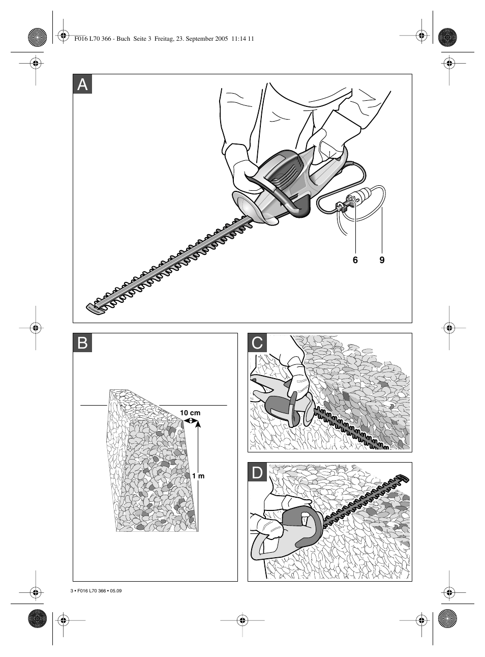 Bc d | Bosch AHS 550-24 ST User Manual | Page 3 / 69