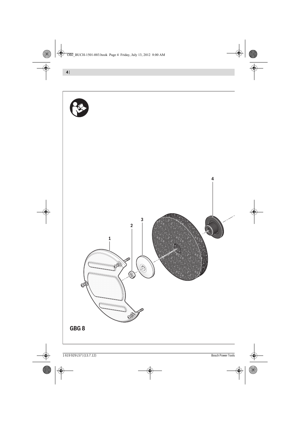 Gbg 8 | Bosch GBG 6 Professional User Manual | Page 4 / 150