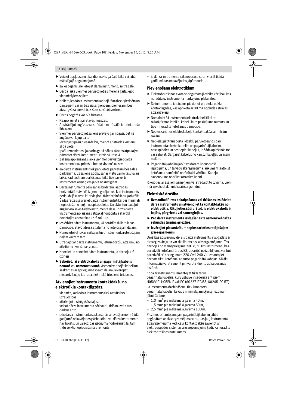 Bosch Rotak 32 User Manual | Page 108 / 118