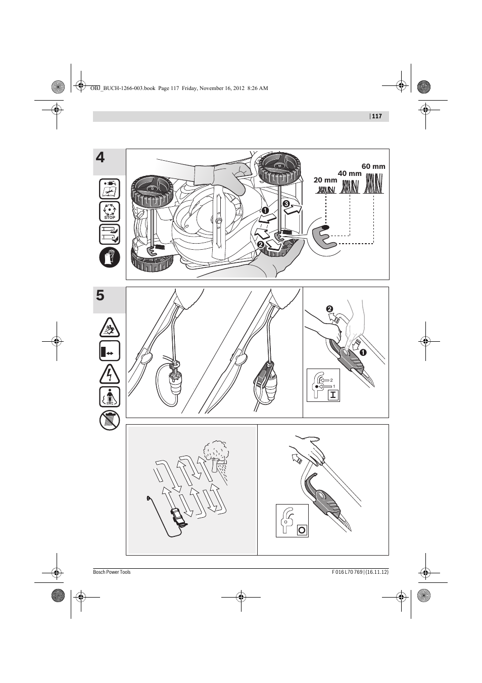 Bosch Rotak 32 User Manual | Page 117 / 118