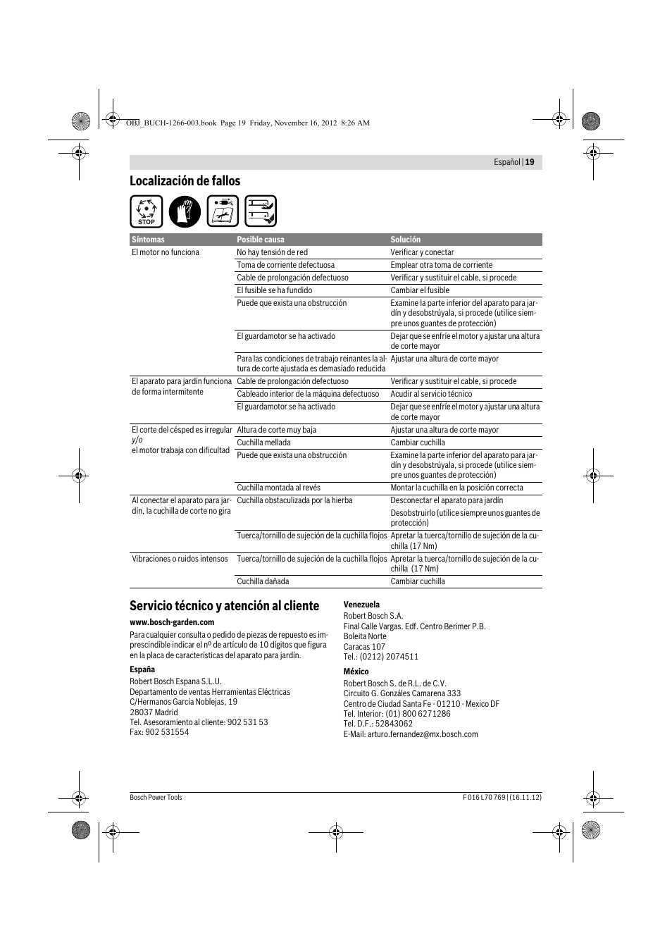 Bosch Rotak 32 User Manual | Page 19 / 118