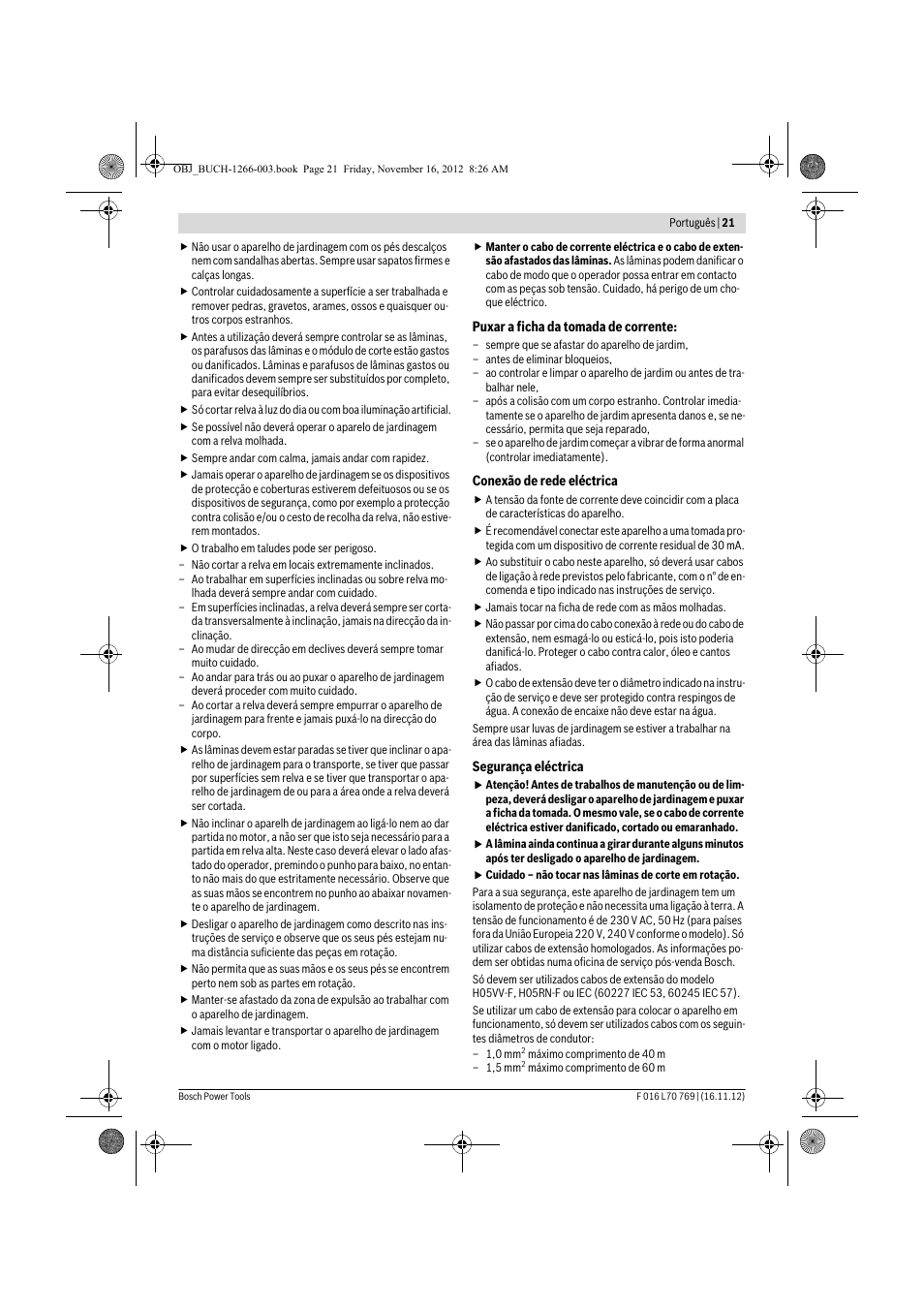 Bosch Rotak 32 User Manual | Page 21 / 118