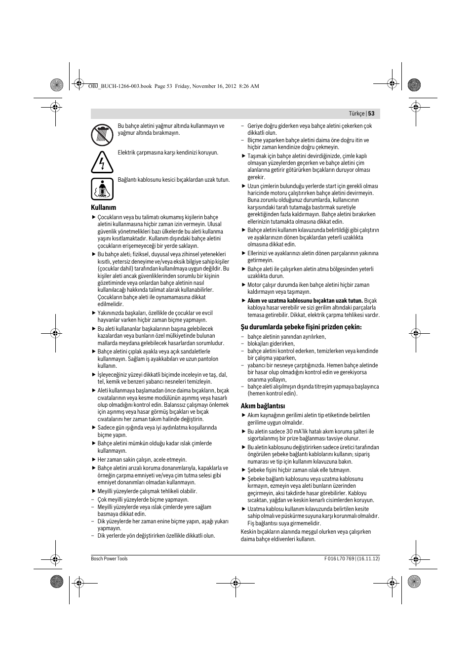 Bosch Rotak 32 User Manual | Page 53 / 118