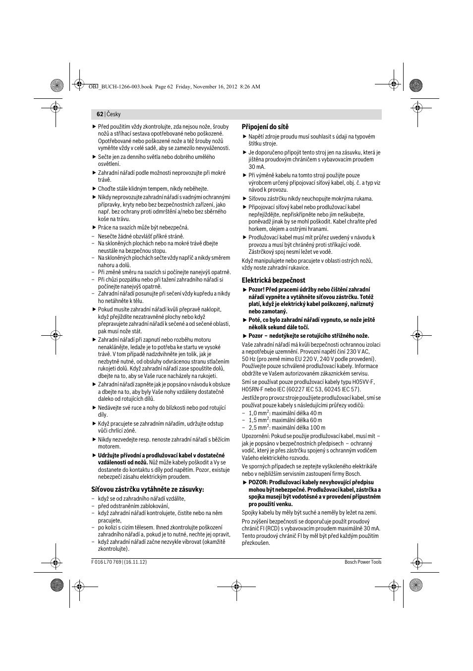 Bosch Rotak 32 User Manual | Page 62 / 118