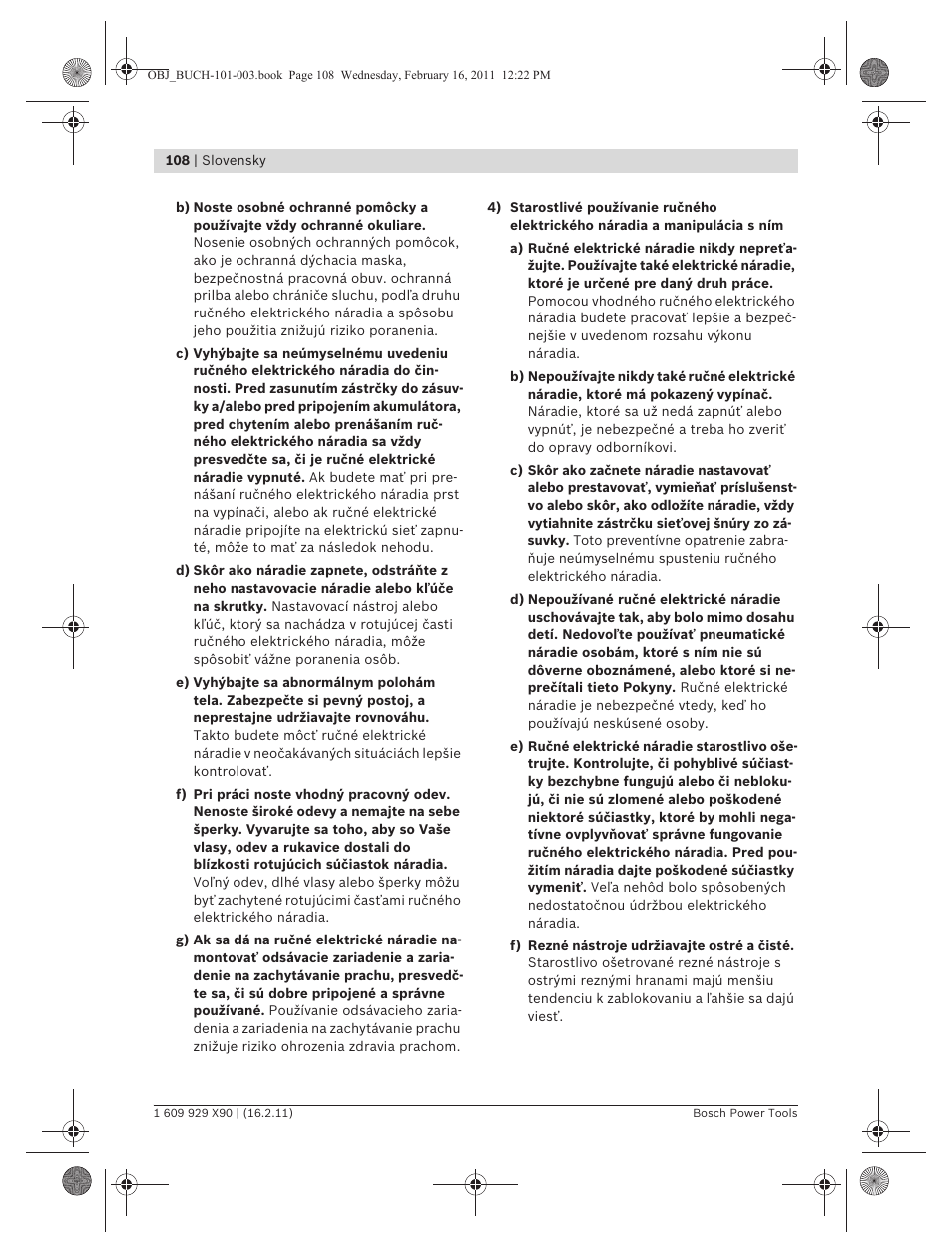 Bosch GNA 3,5 Professional User Manual | Page 108 / 199