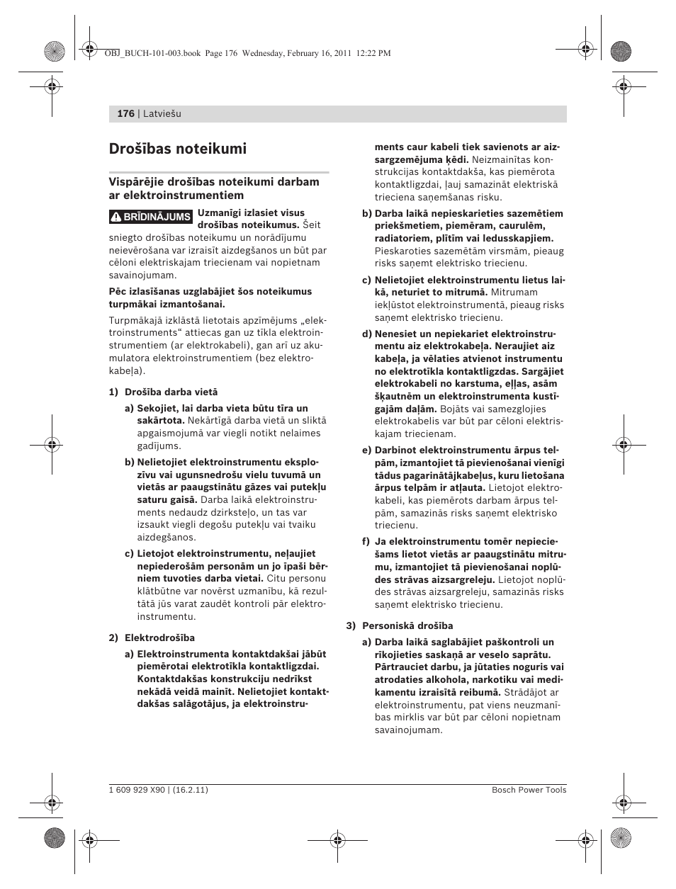 Bosch GNA 3,5 Professional User Manual | Page 176 / 199