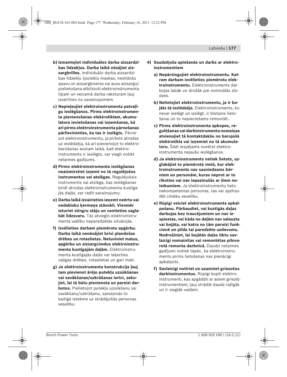 Bosch GNA 3,5 Professional User Manual | Page 177 / 199