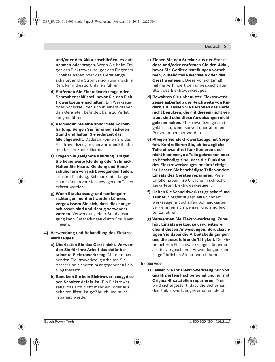 Bosch GNA 3,5 Professional User Manual | Page 5 / 199