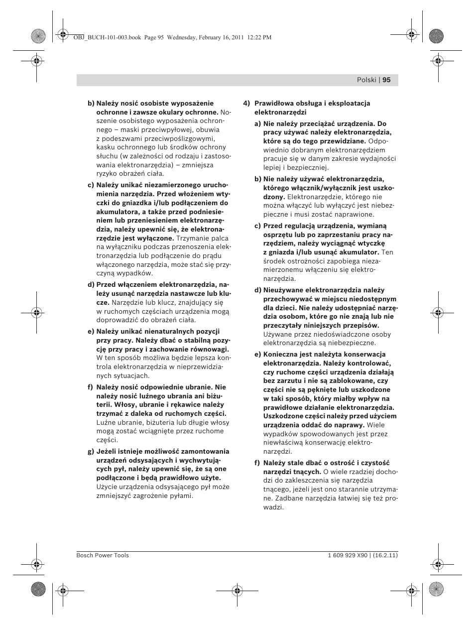 Bosch GNA 3,5 Professional User Manual | Page 95 / 199