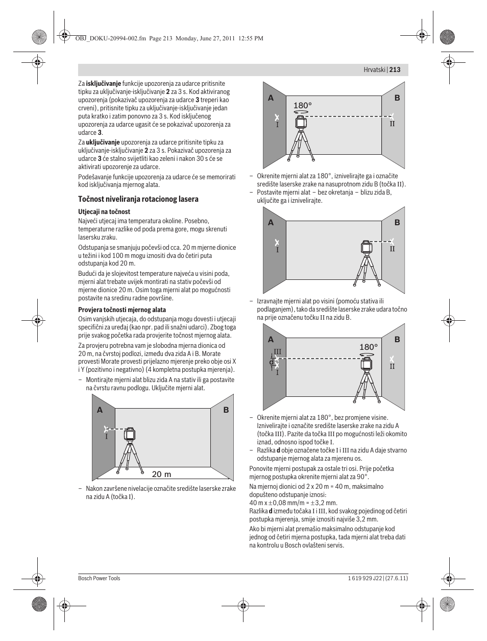 Bosch GRL 400 H Professional User Manual | Page 213 / 259