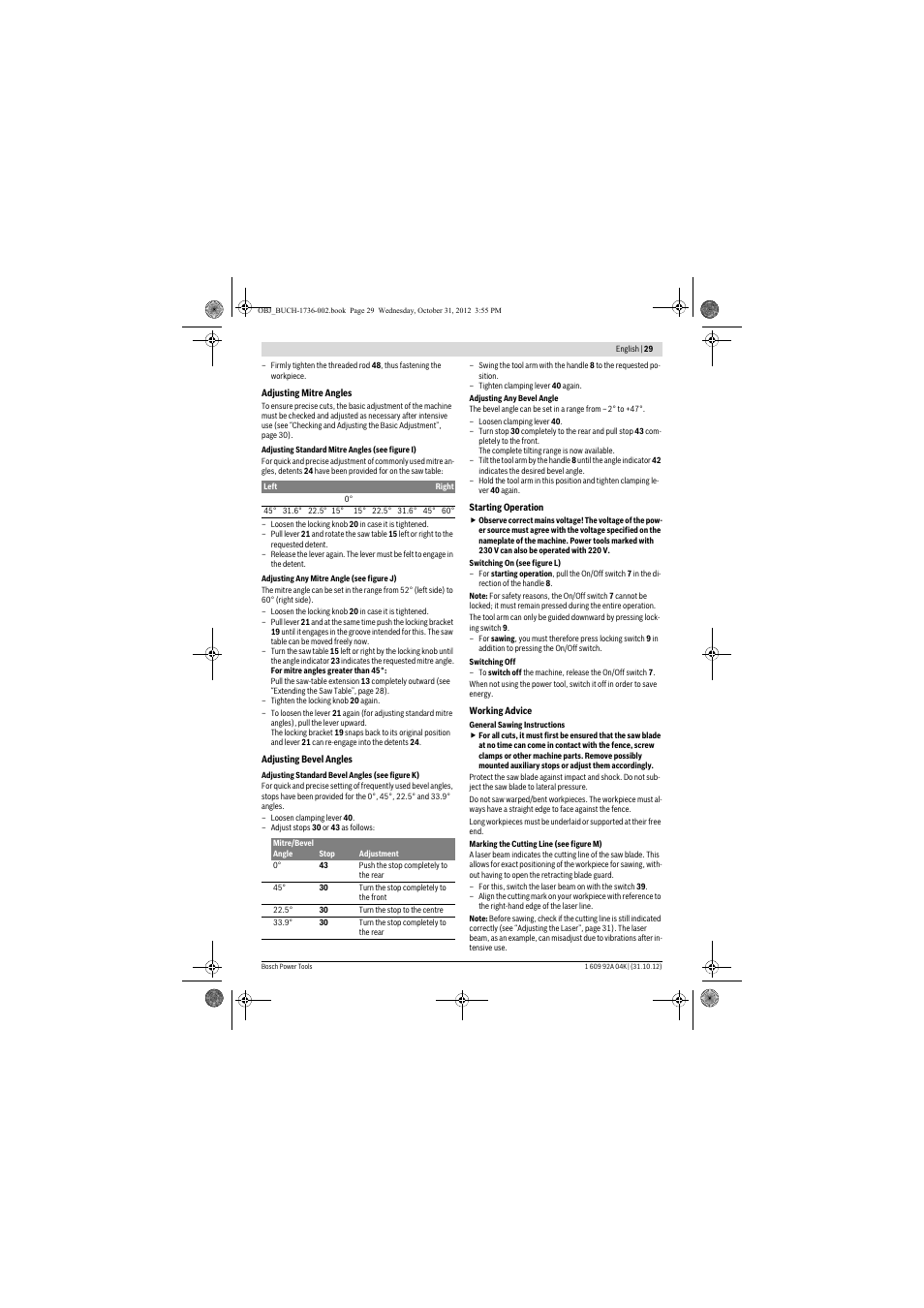 Bosch GCM 8 SJL Professional User Manual | Page 29 / 332