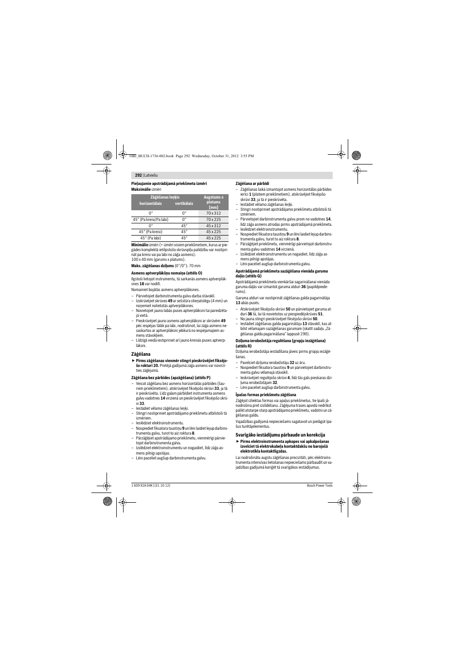 Bosch GCM 8 SJL Professional User Manual | Page 292 / 332