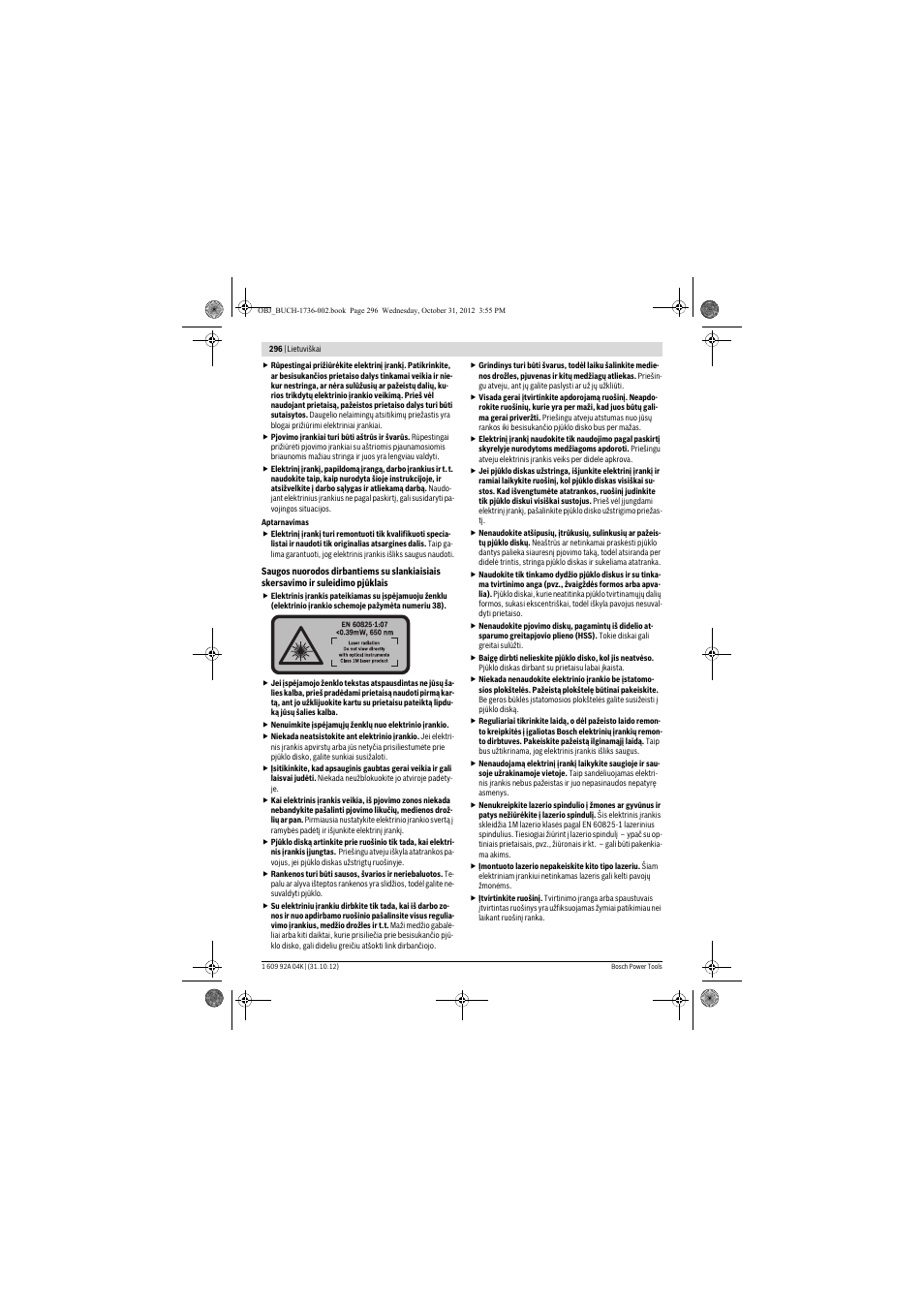 Bosch GCM 8 SJL Professional User Manual | Page 296 / 332