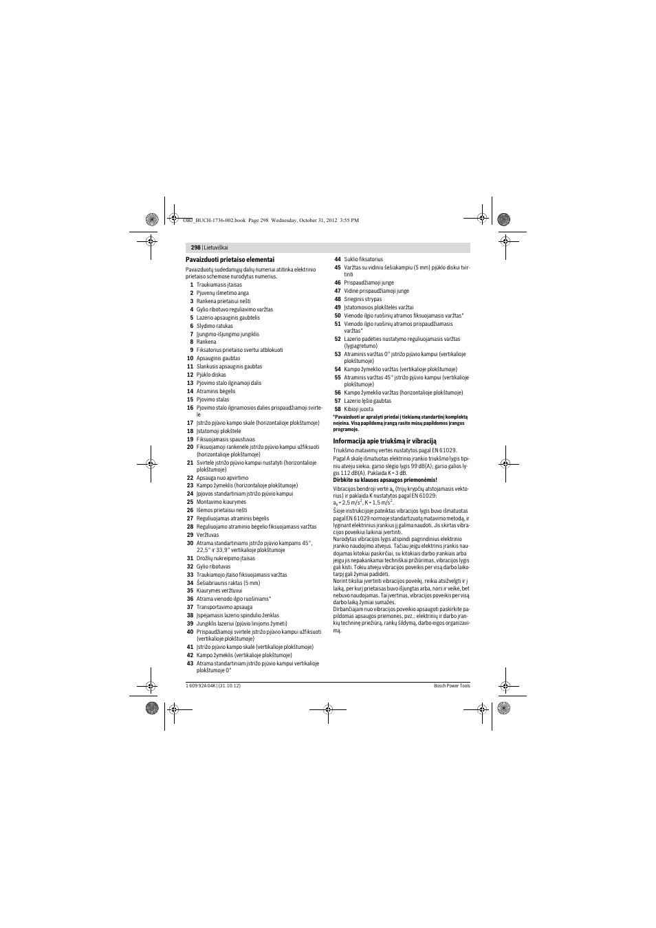 Bosch GCM 8 SJL Professional User Manual | Page 298 / 332