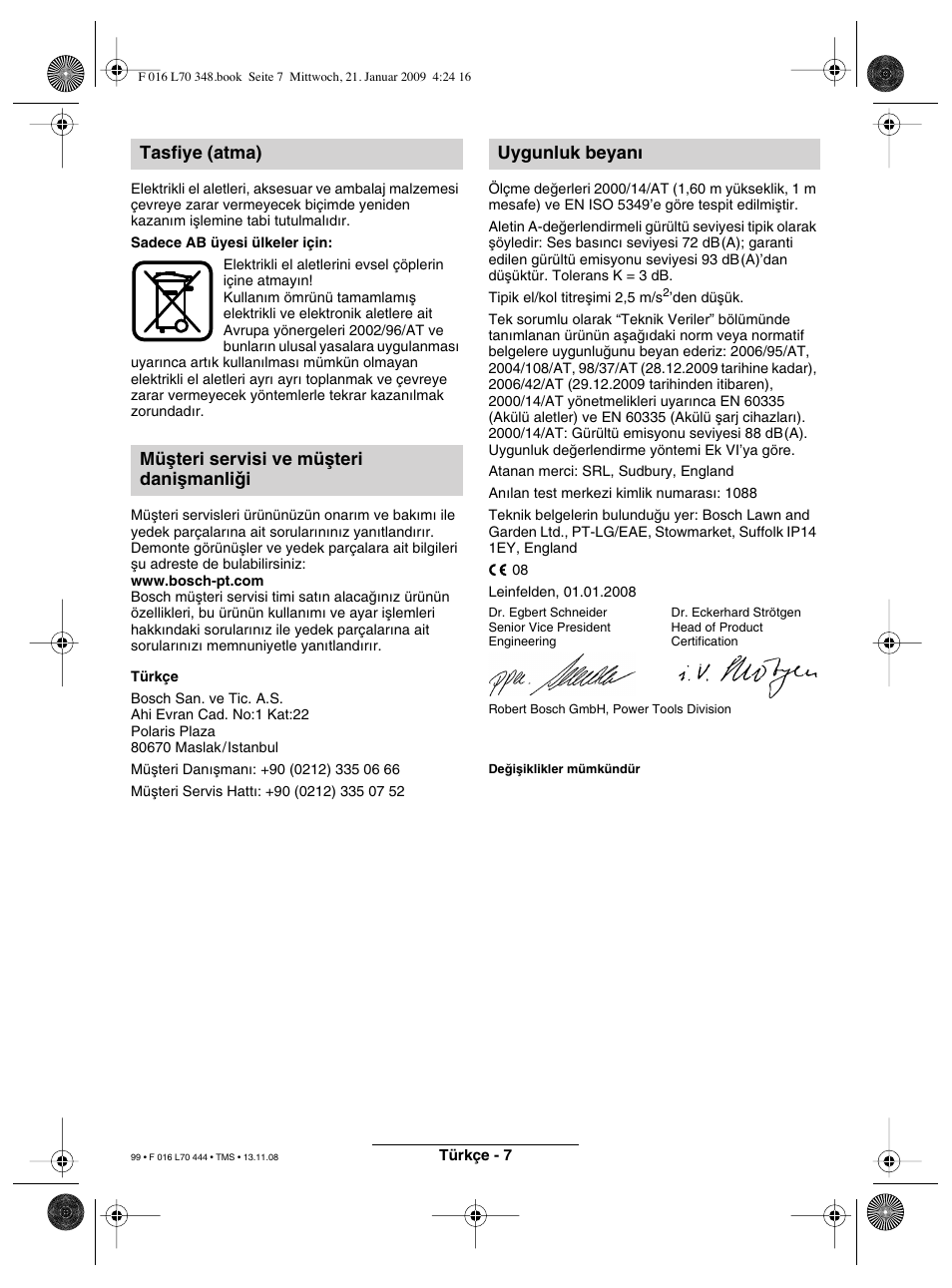 Bosch ART 23 Accutrim User Manual | Page 99 / 201