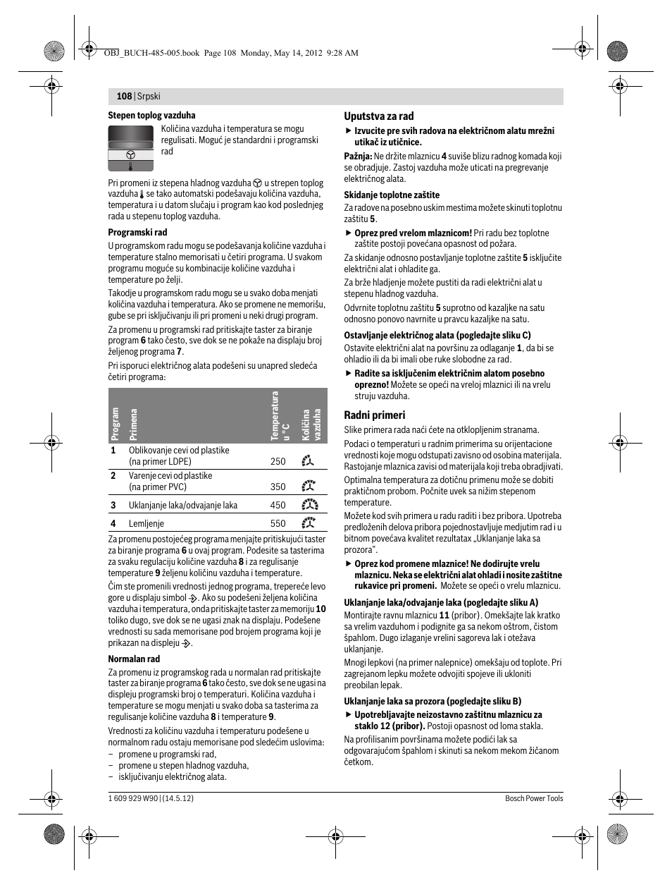 Bosch GHG 660 LCD Professional User Manual | Page 108 / 142