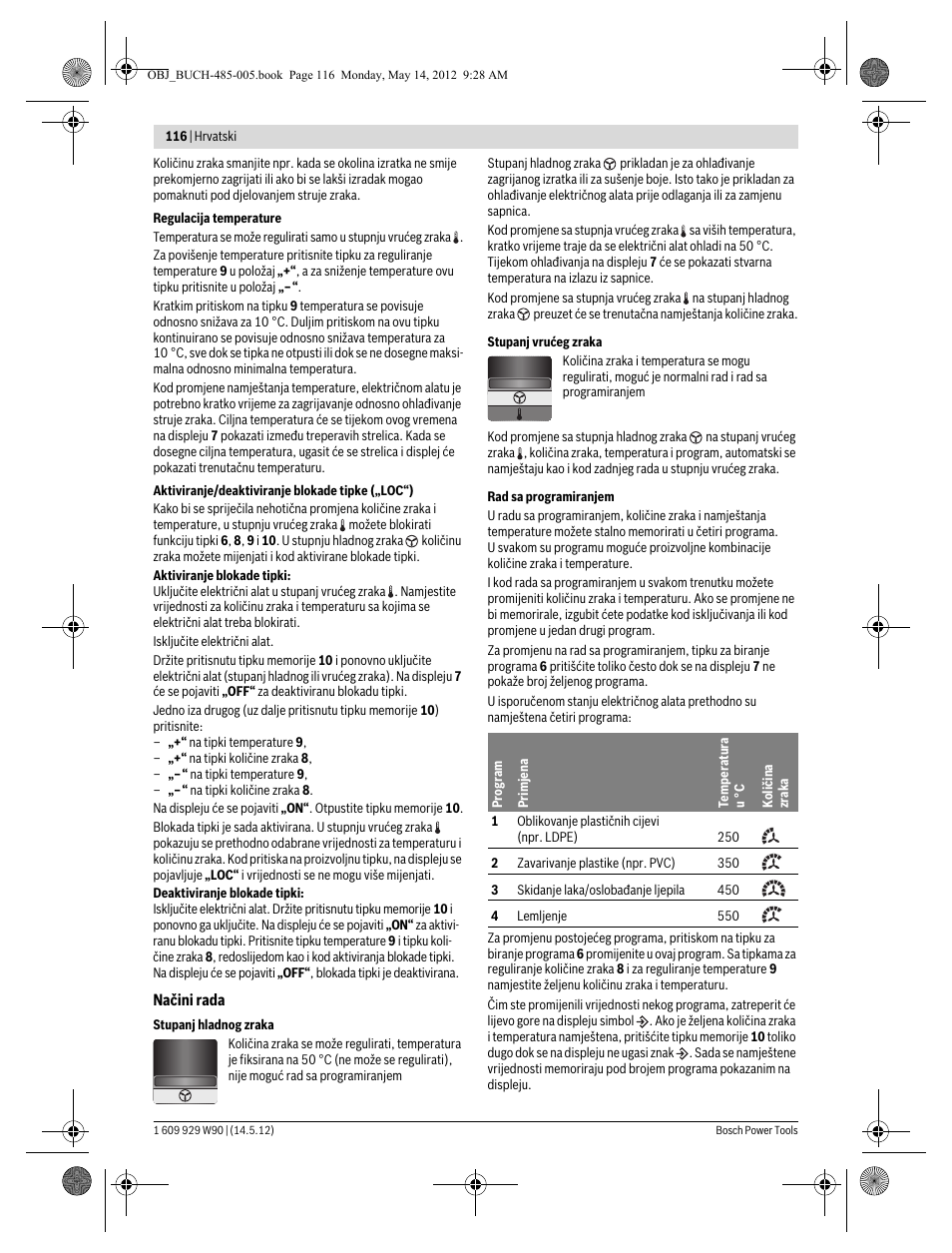 Bosch GHG 660 LCD Professional User Manual | Page 116 / 142