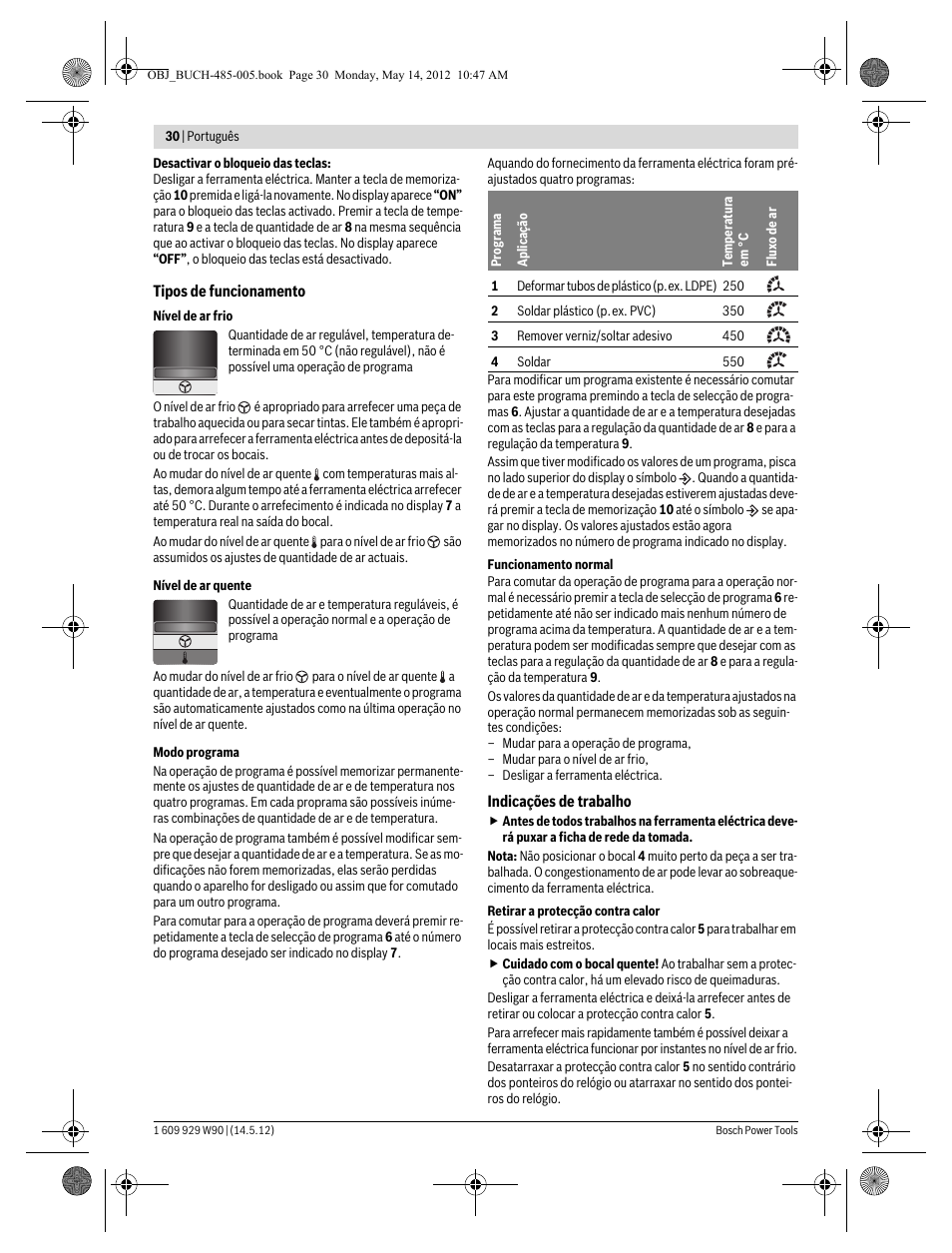 Bosch GHG 660 LCD Professional User Manual | Page 30 / 142