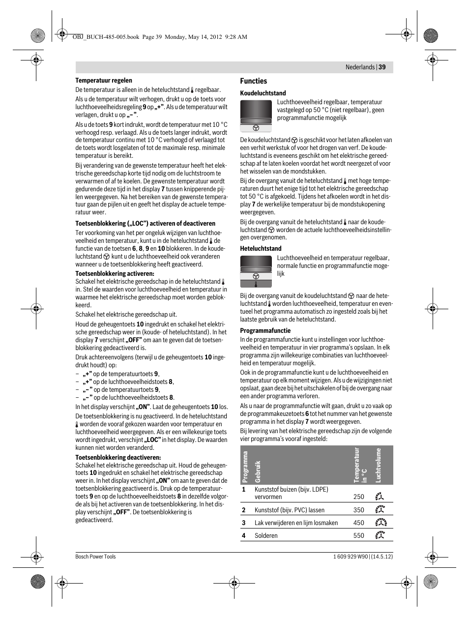 Bosch GHG 660 LCD Professional User Manual | Page 39 / 142