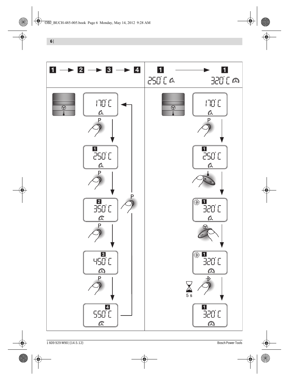 Bosch GHG 660 LCD Professional User Manual | Page 6 / 142