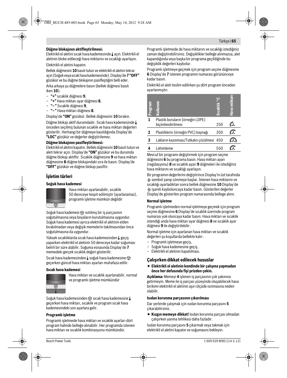 Bosch GHG 660 LCD Professional User Manual | Page 65 / 142