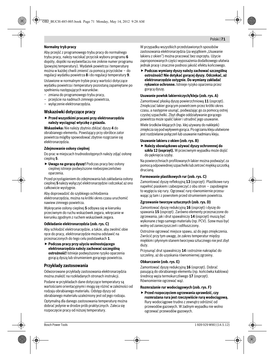 Bosch GHG 660 LCD Professional User Manual | Page 71 / 142