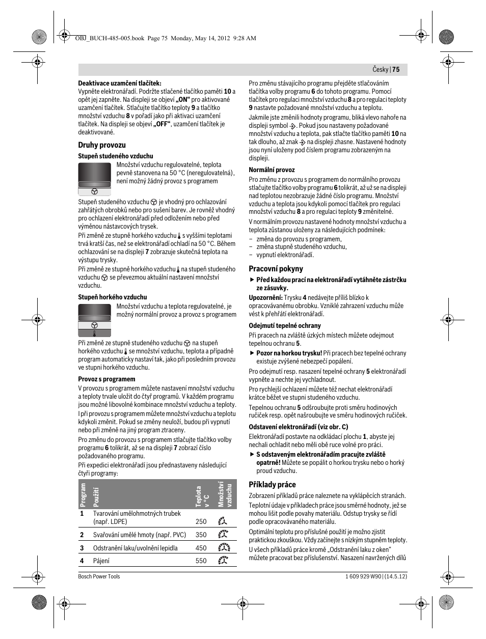 Bosch GHG 660 LCD Professional User Manual | Page 75 / 142