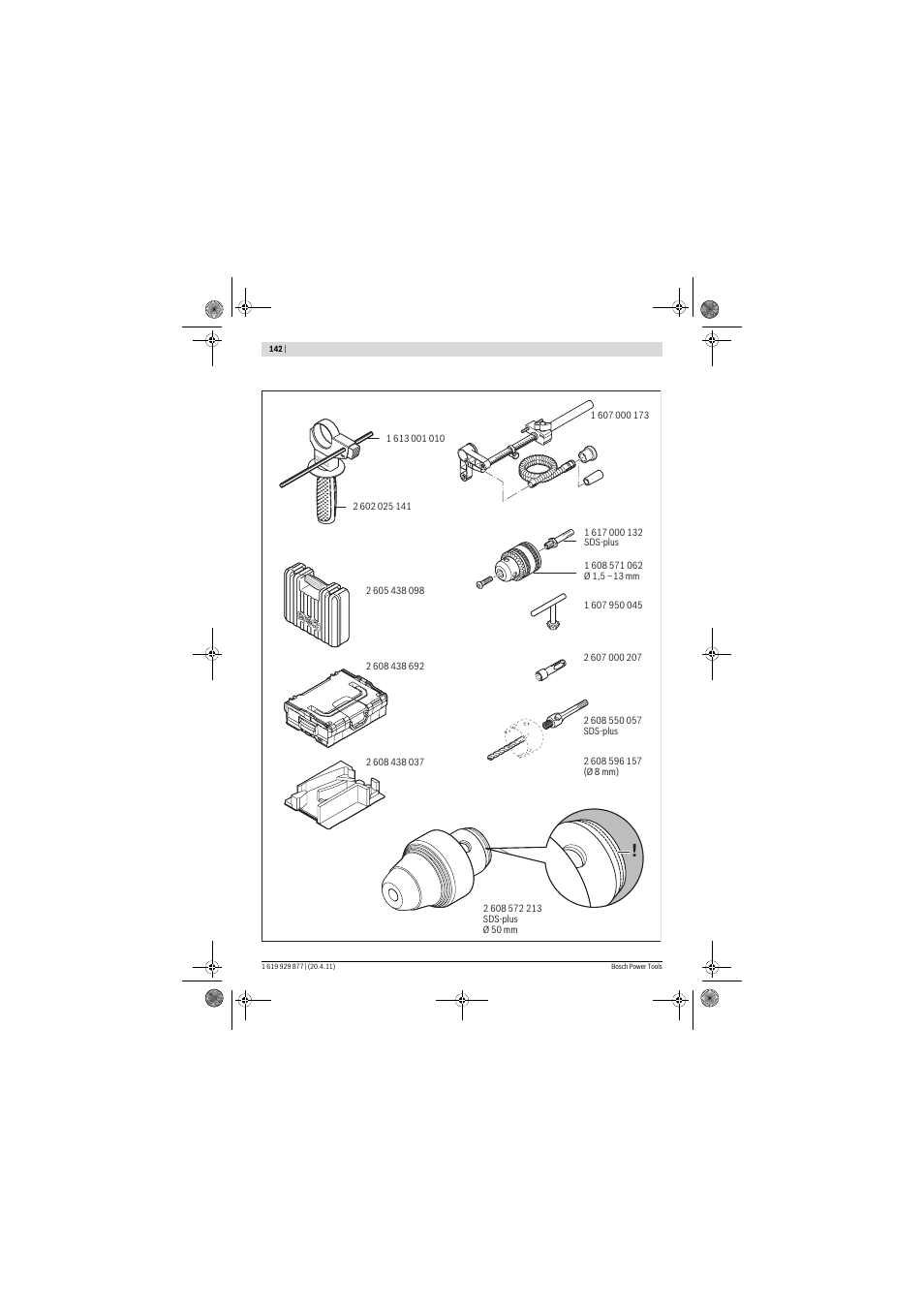 Bosch GBH 2-28 DFV Professional User Manual | Page 142 / 142