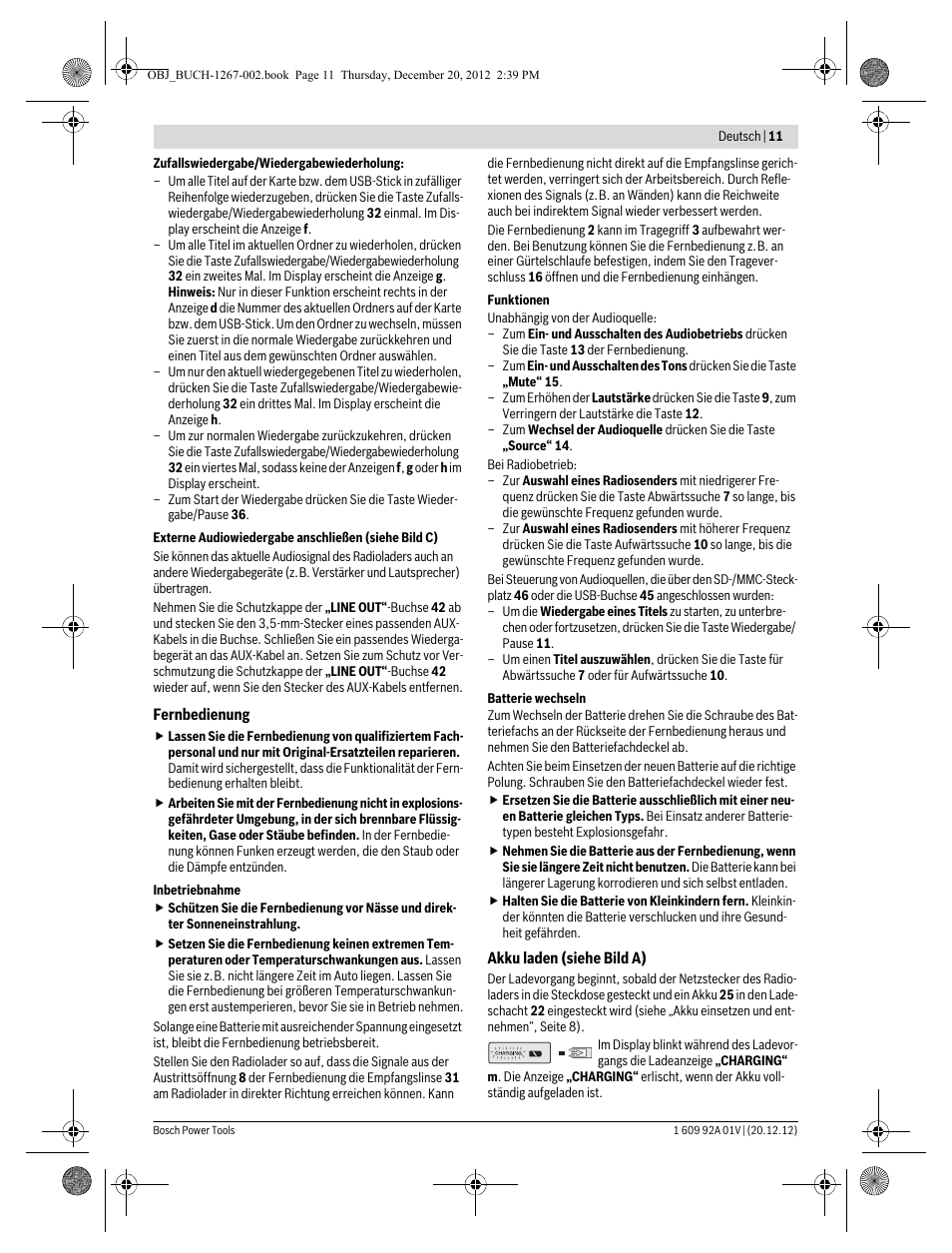 Bosch GML 50 Professional User Manual | Page 11 / 262