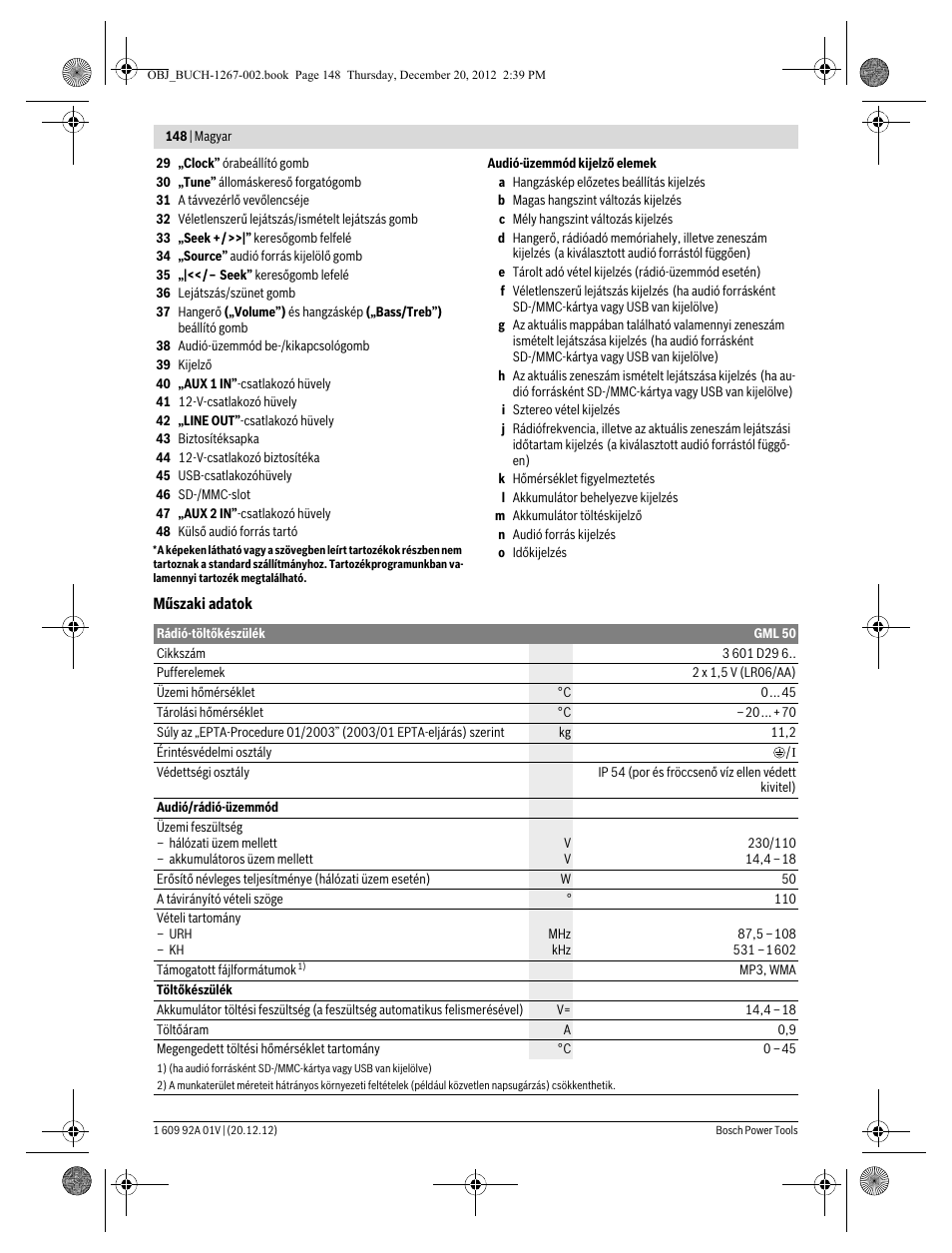 Bosch GML 50 Professional User Manual | Page 148 / 262