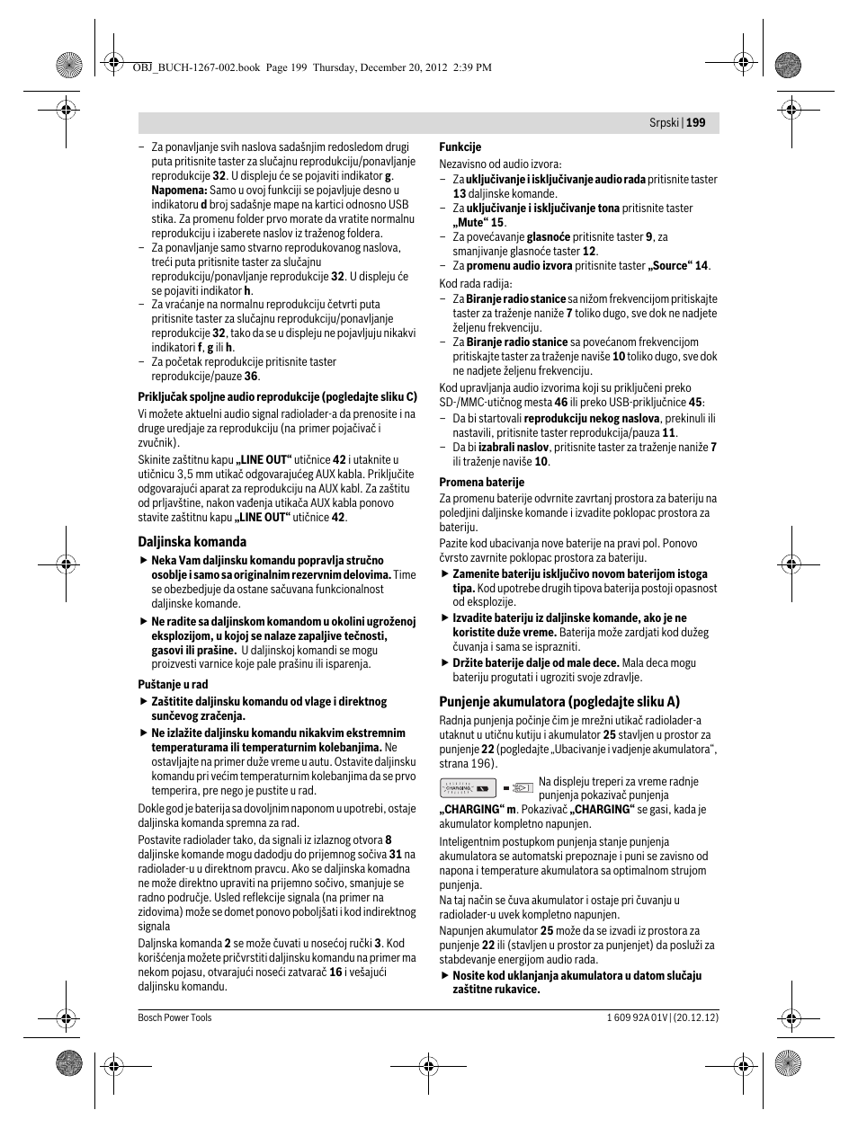 Bosch GML 50 Professional User Manual | Page 199 / 262