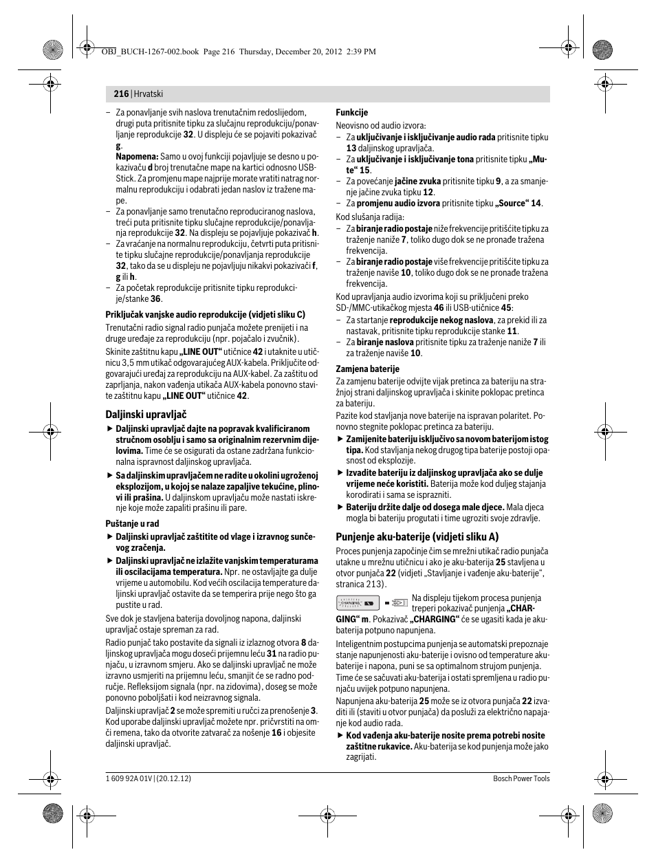 Bosch GML 50 Professional User Manual | Page 216 / 262