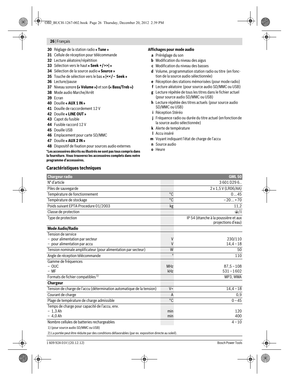 Bosch GML 50 Professional User Manual | Page 26 / 262