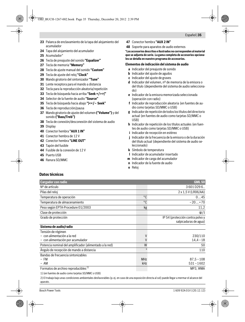 Bosch GML 50 Professional User Manual | Page 35 / 262
