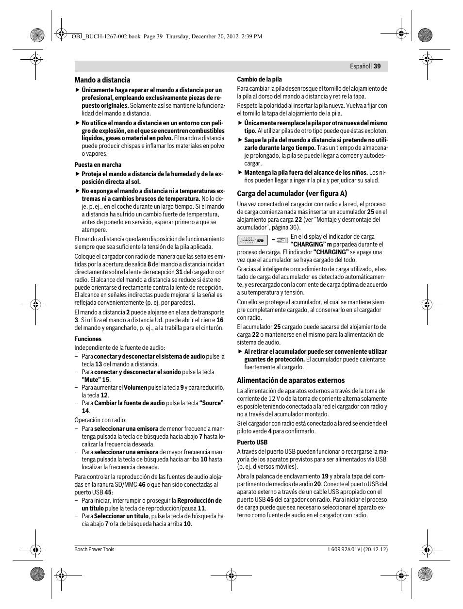 Bosch GML 50 Professional User Manual | Page 39 / 262
