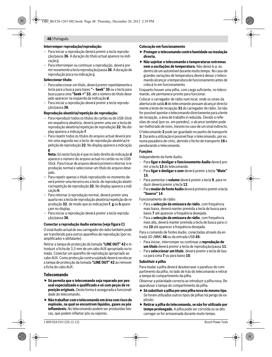 Bosch GML 50 Professional User Manual | Page 48 / 262