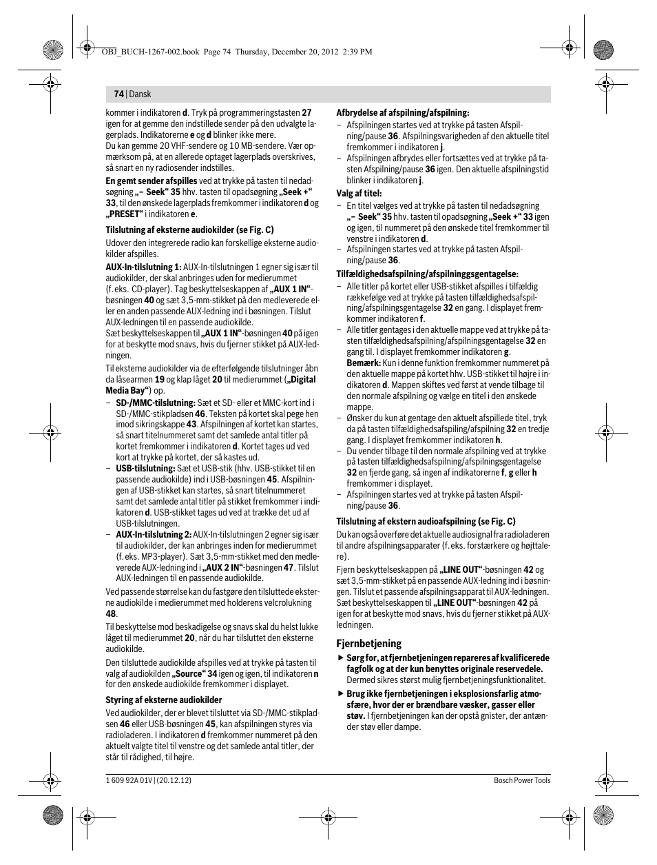 Bosch GML 50 Professional User Manual | Page 74 / 262