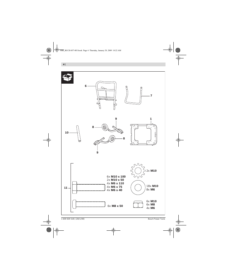 Bosch GTA 60 W Professional User Manual | Page 4 / 135