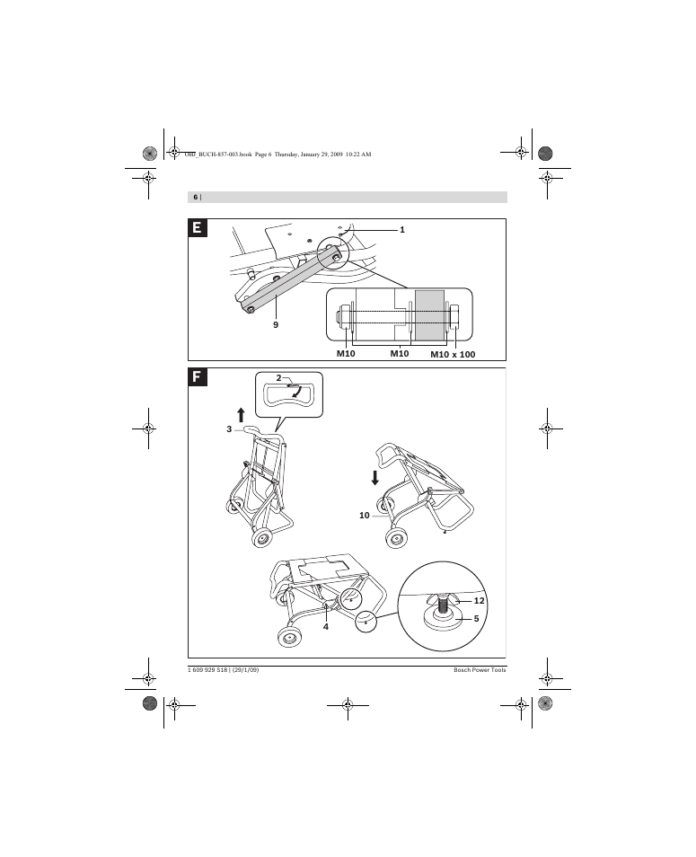 Bosch GTA 60 W Professional User Manual | Page 6 / 135