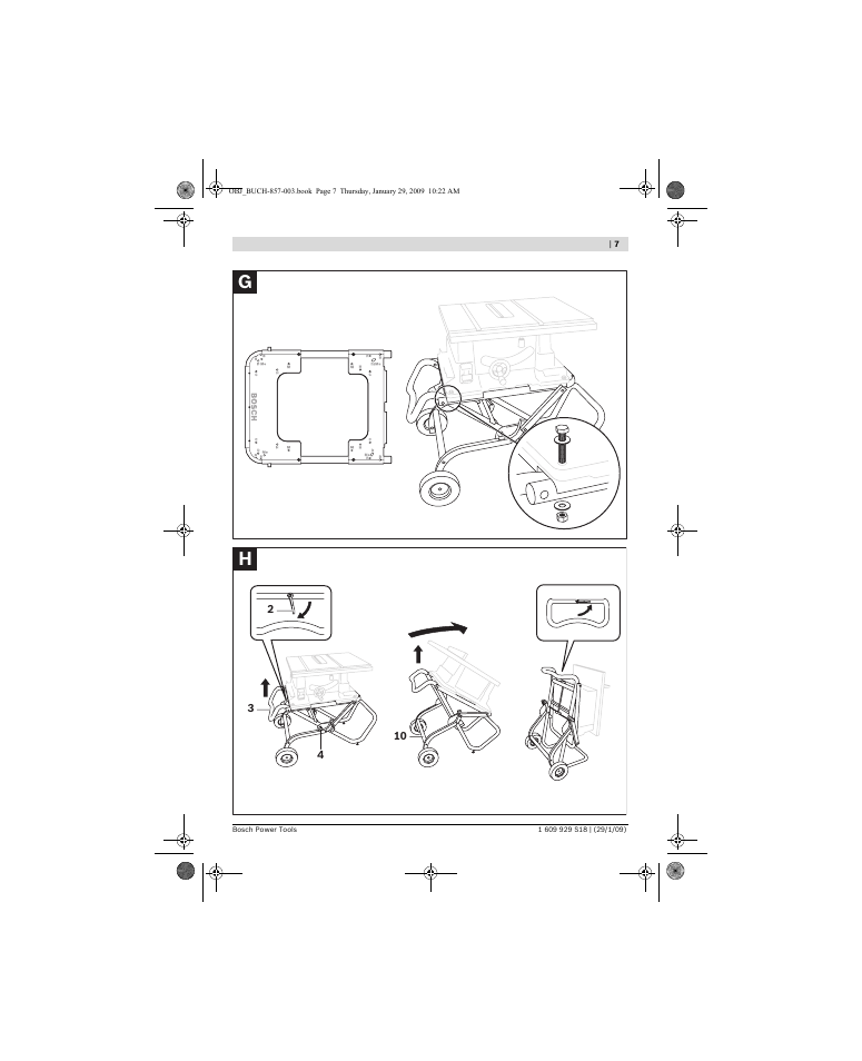 Bosch GTA 60 W Professional User Manual | Page 7 / 135