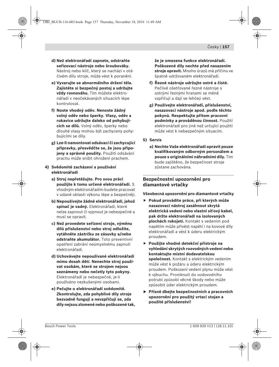 Bosch GDB 1600 WE Professional User Manual | Page 157 / 314