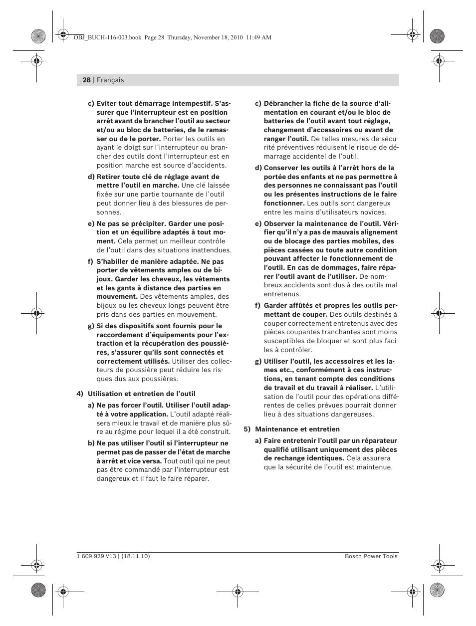 Bosch GDB 1600 WE Professional User Manual | Page 28 / 314