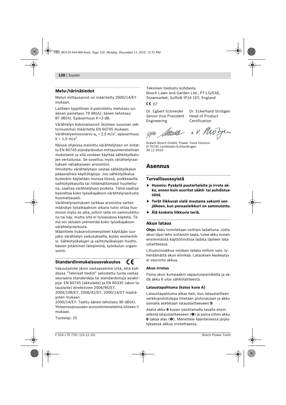 Asennus | Bosch AHS 52 LI User Manual | Page 120 / 297