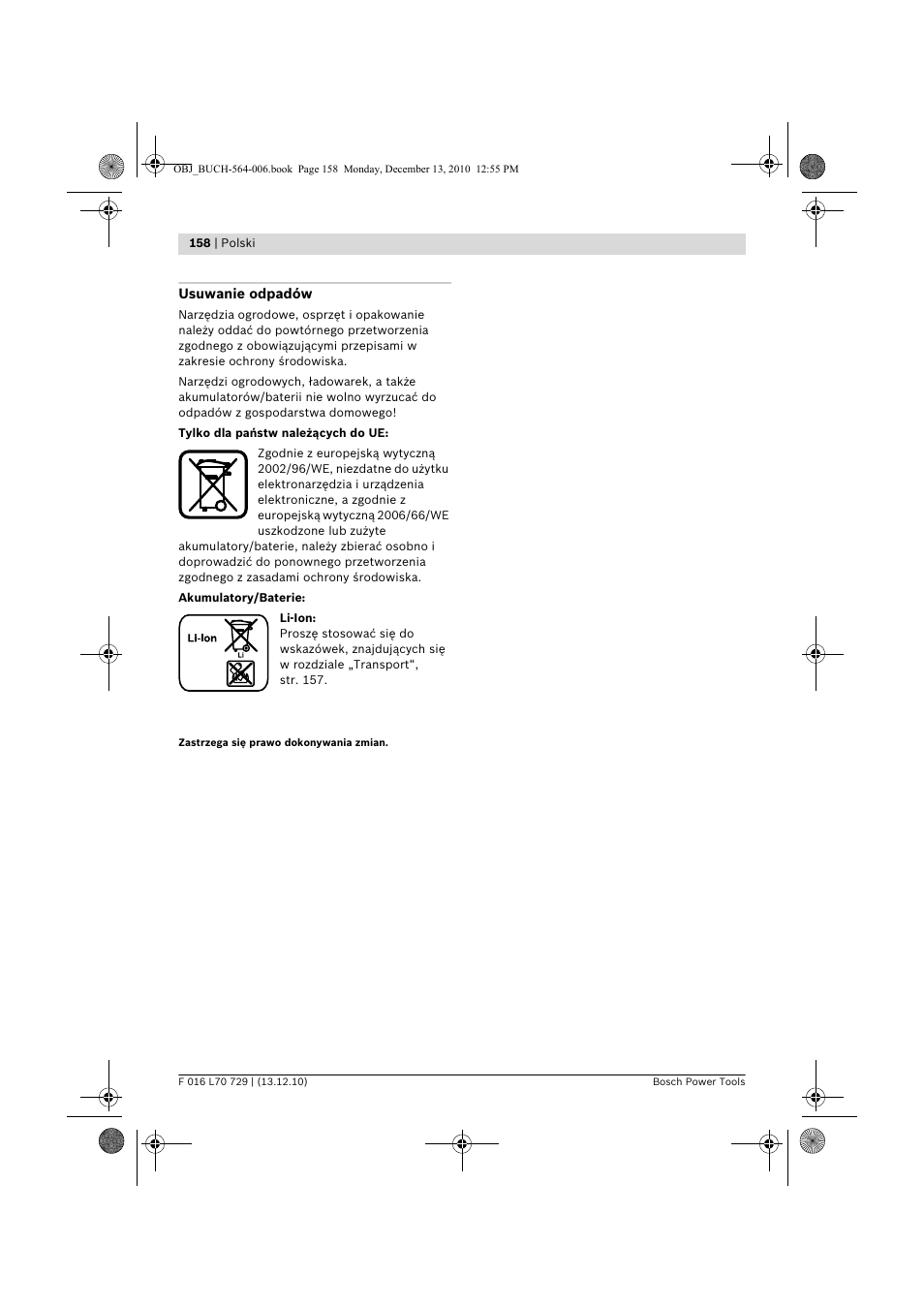 Bosch AHS 52 LI User Manual | Page 158 / 297