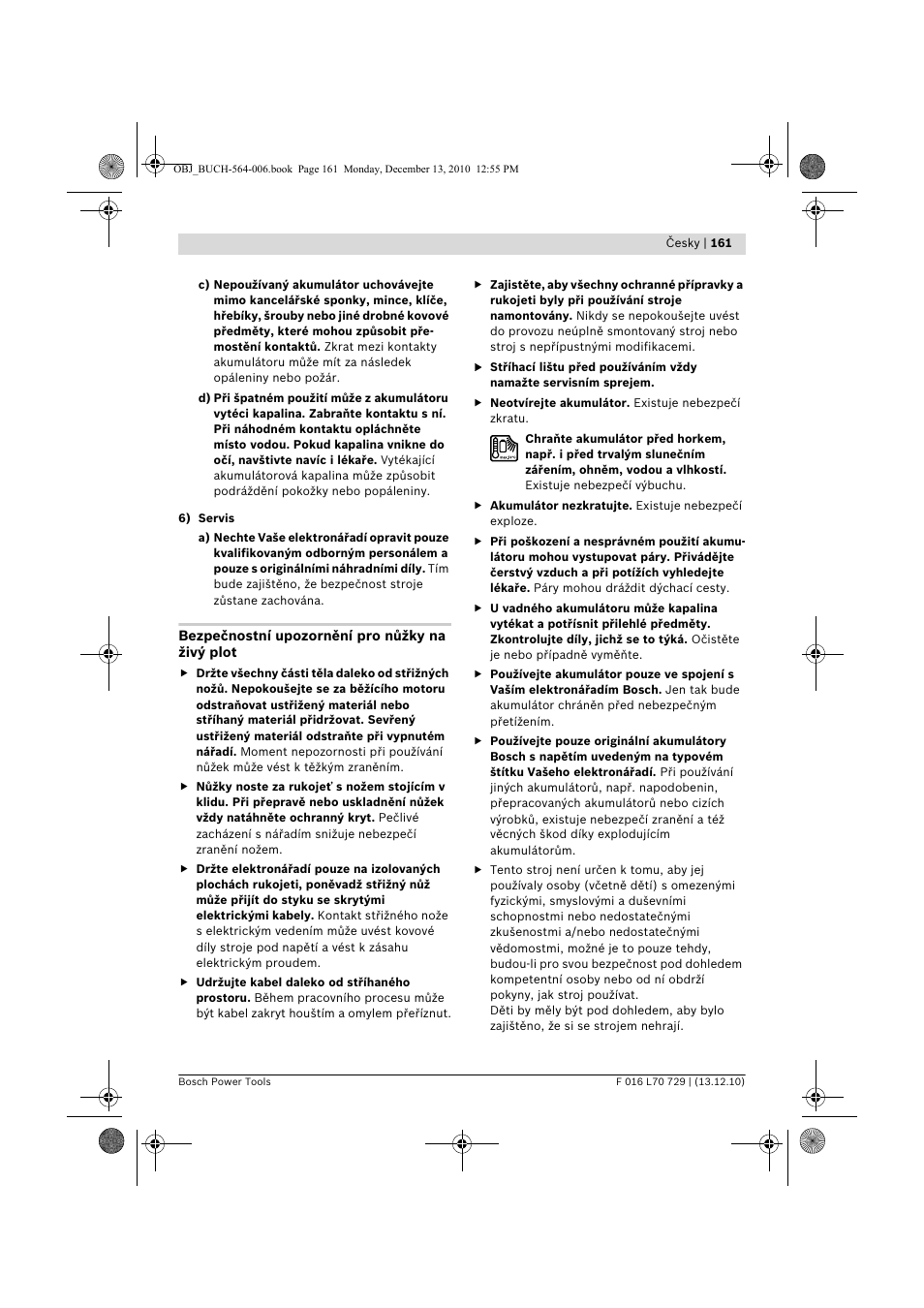 Bosch AHS 52 LI User Manual | Page 161 / 297