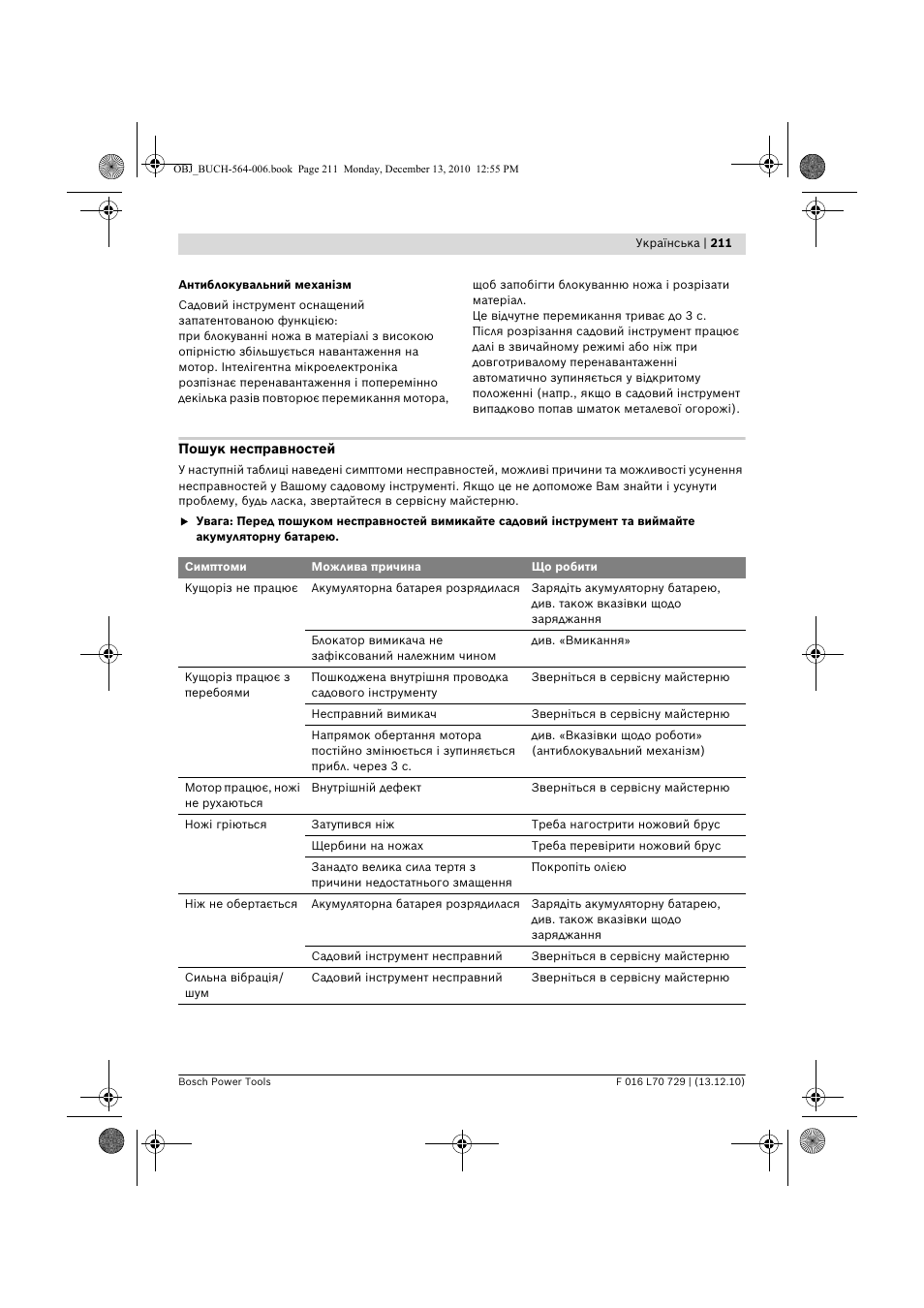 Bosch AHS 52 LI User Manual | Page 211 / 297