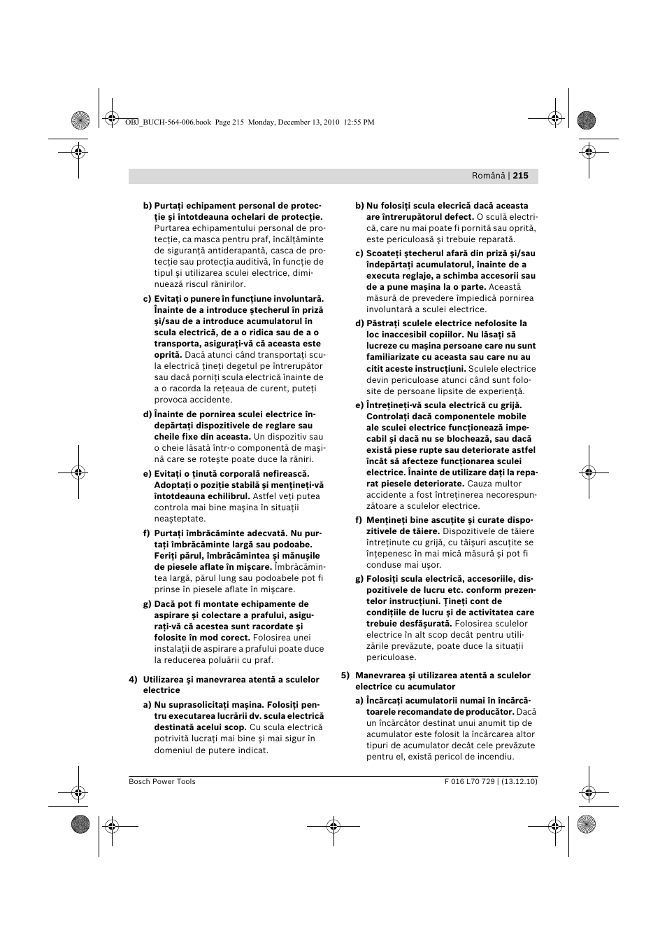 Bosch AHS 52 LI User Manual | Page 215 / 297